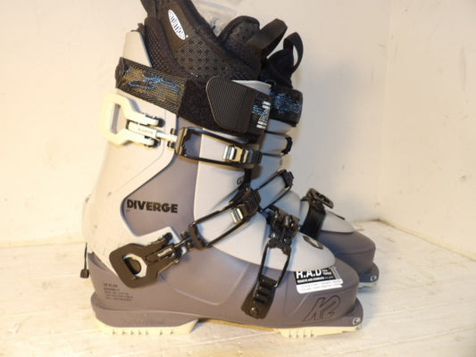 Mens K2 Diverge 120 Size 27.5 Downhill Boots - Grey