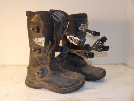 Fox Boots - Size Y 4 - Black