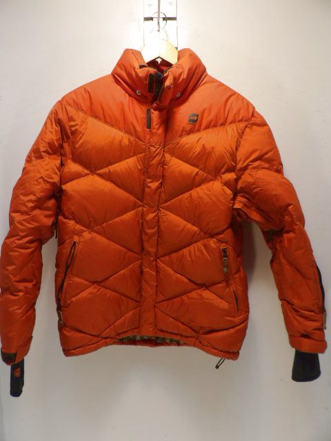 Women's Orage Size Medium Orange Puffy Jacket - Orange