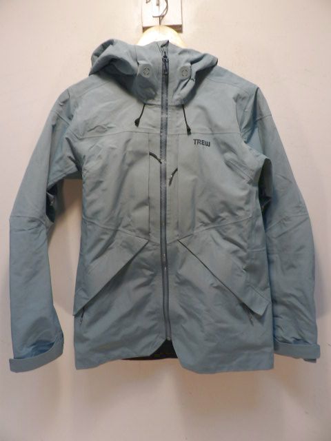 Women's Trew Stella Shell Size Small Blue Jacket - Blue