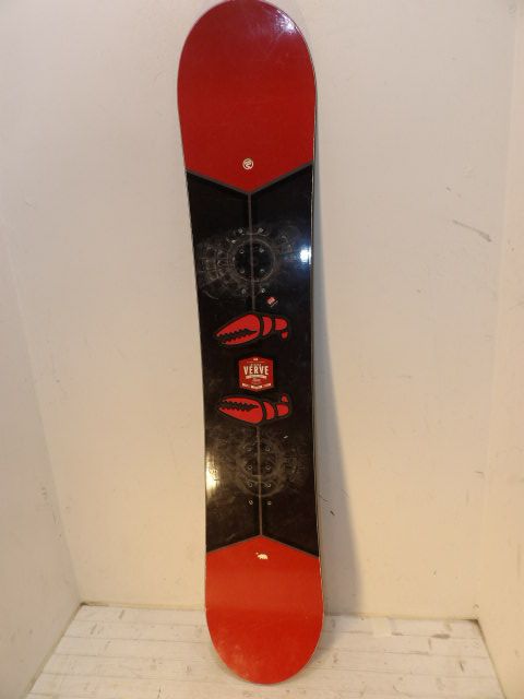 Youth Flow Verve Size 140 cm Snowboard - Red / Black