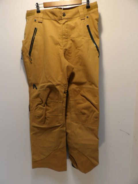 Mens Fly Low Shell Size Large Tan Pants - Tan