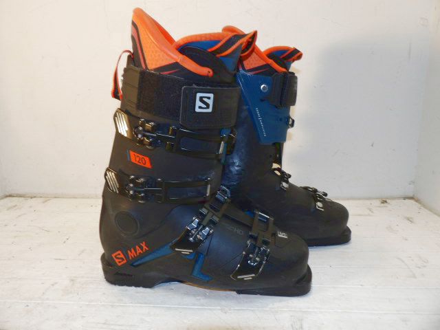 Mens Salomon S Max Size 26.5 Downhill Boots - Black