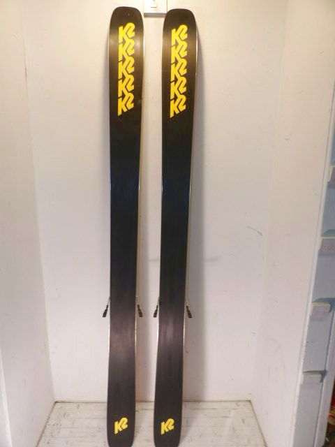 Mens K2 Mindbender 108 Ti w/ Marker Jester Size 186cm Downhill Skis - Red / Blac