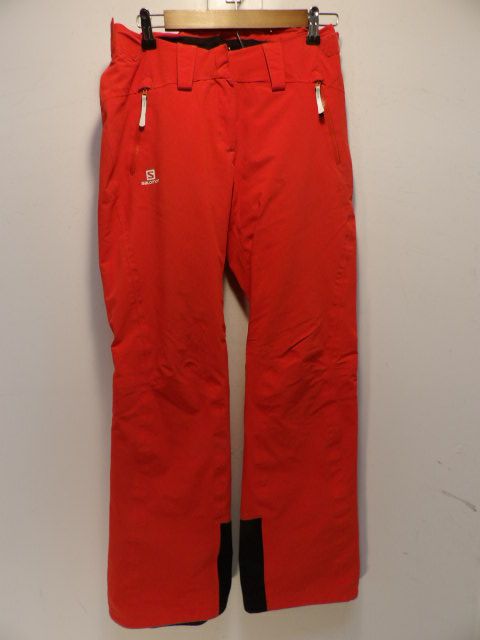 Women's Salomon Size Small Red Pants - Red