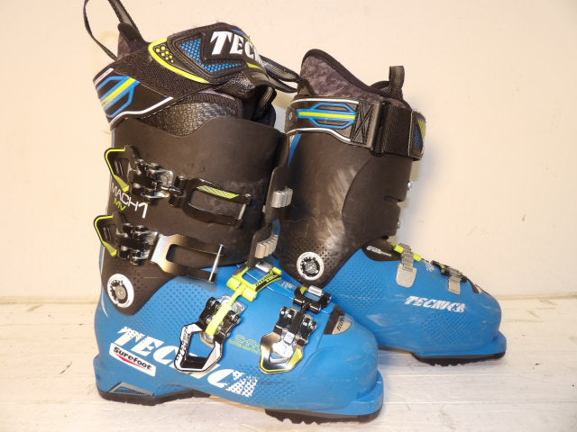 Womens Tecnica Mach 1 Size 24.5 Downhill Boots - Blue