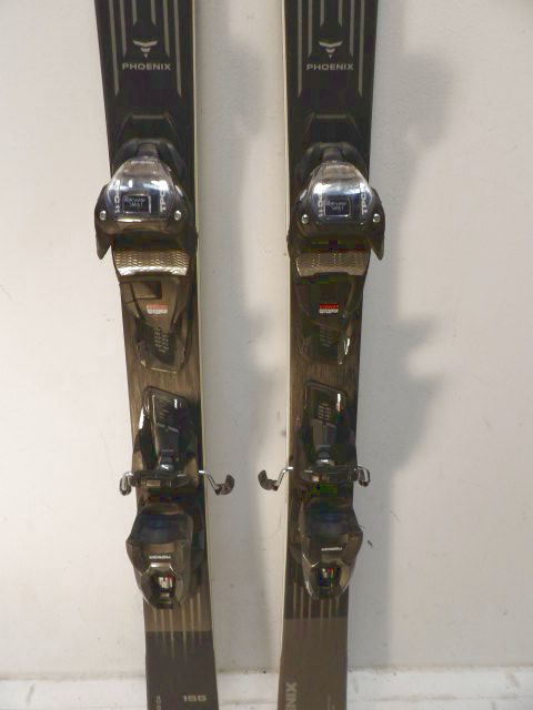 Womens Blizzard Pheonix w/ Marker TPC 11 Size 155cm Downhill Skis - Black