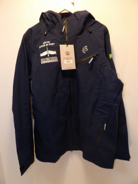 Mens Shred Dog Size Large Blue Jacket - Blue