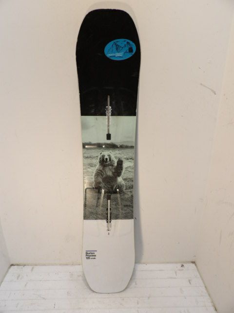 Youth Burton Process Smalls Size 125cm Snowboard - Blue / Bear