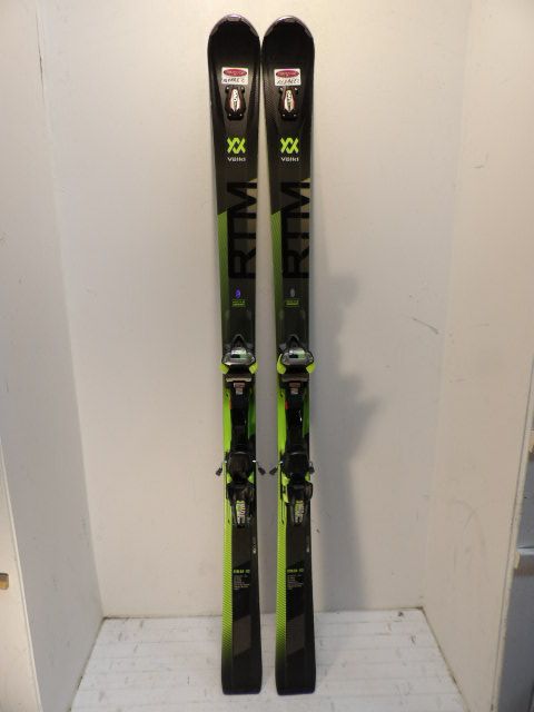 2019 Mens Volkl RTM Size 172cm Downhill Skis - Black/ Green