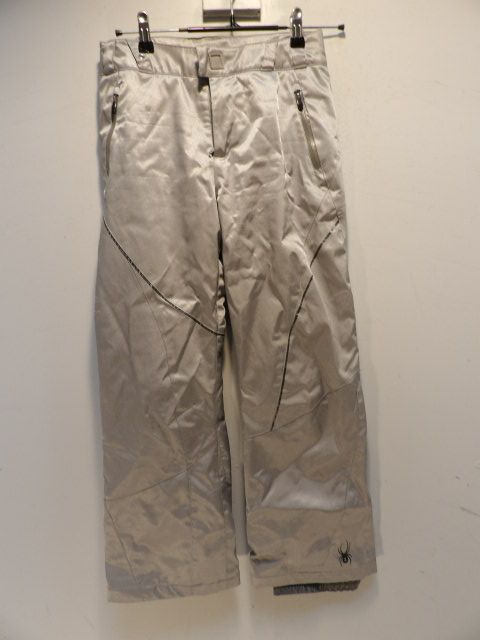 Youth Spyder Silver Size 14 Pants - Silver