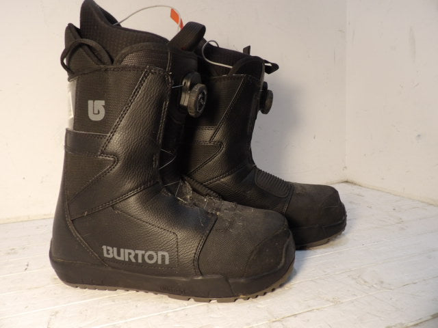Mens Burton Progression Size 9.0 Boots - Black