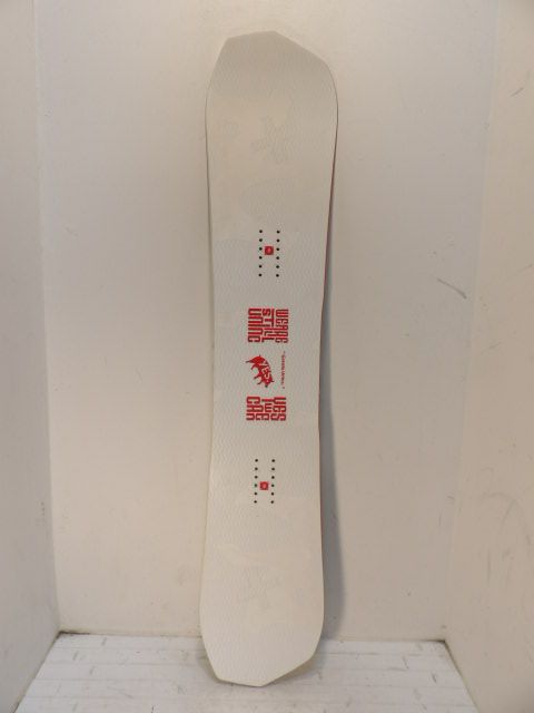 Mens Yes Greats Uninc Size 151cm Snowboard - White / Red