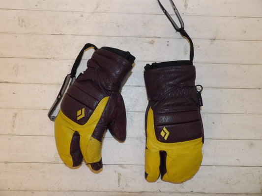 Black Diamond Maroon Gloves - Claw