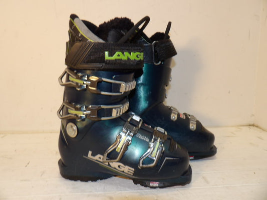 Womens Lange RX 110 LV  Size 23.5 Downhill Boots - Green