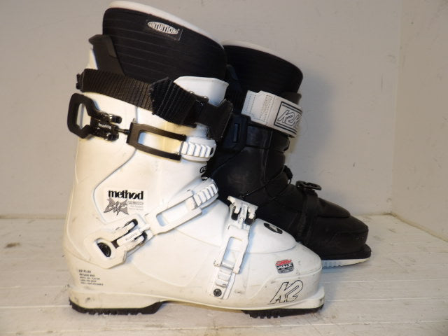 Men's K2 Method B&E 90 Size 29.5 Downhill Boots - Black / White