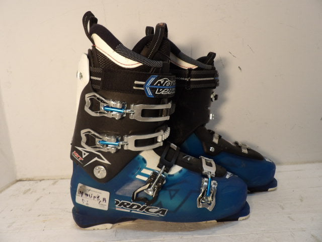 Mens Nordica NXT Size 31.5 Downhill Boots - Blue