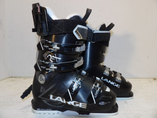 Womens Lange RX 80 Size 23.5 Downhill Boots - Black