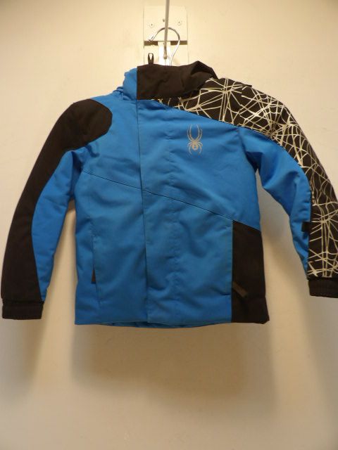 Youth Spyder 3 Blue Jacket - Blue / Black