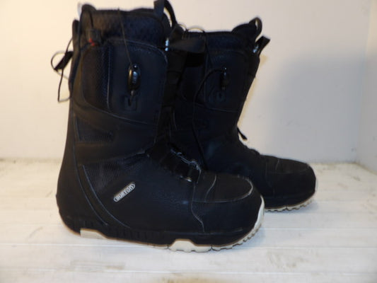 Mens Burton Moto Size 10.5 Boots - Black