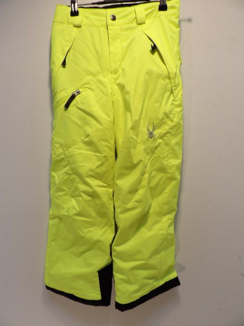 Youth Spyder Yellow Size 10 Pants - Yellow
