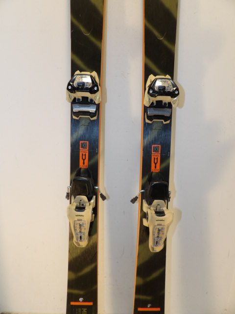 2023 Mens K2 Mindbender Marker Jester w/ 89ti Size 188cm Downhill Skis - Green