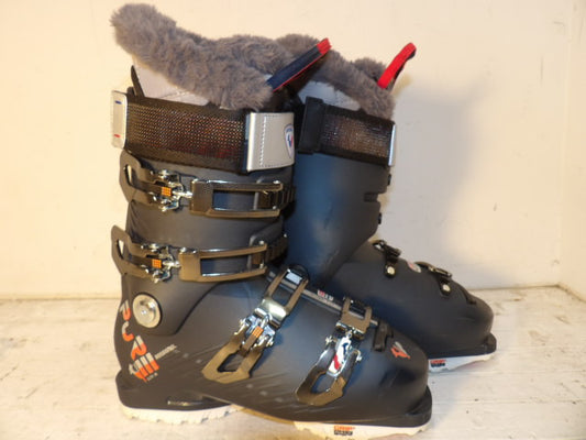 Womens Rossignol Pure Elite 90 Slim  Size 24.5 Downhill Boots - Blue