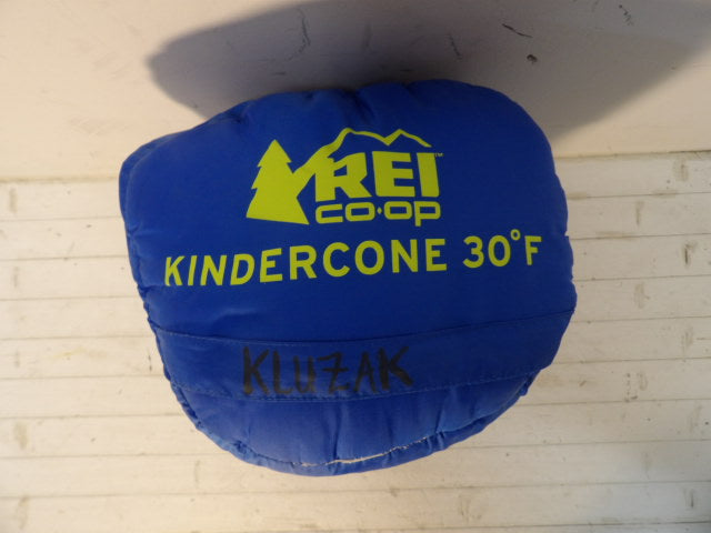 Sleeping Bag - REI - Kindercone 30 - Blue