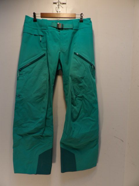 Women's Arcteryx Gore Tex Size Large Green Pants