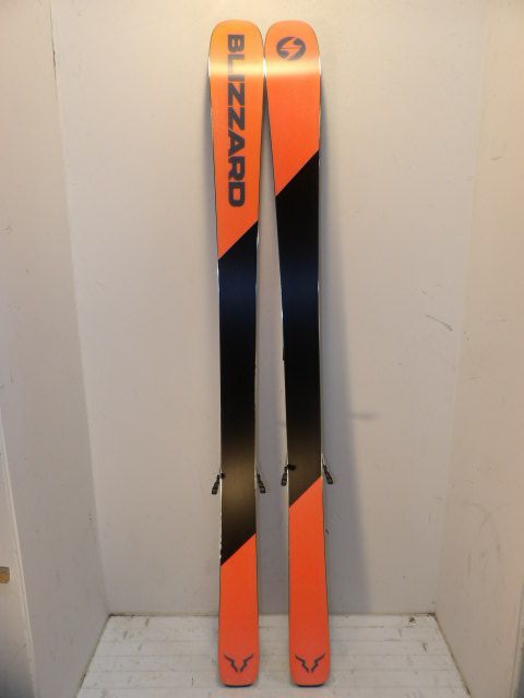 Mens Blizzard Brahma 88 w/ Marker Griffon Size 171cm Downhill Skis - Red