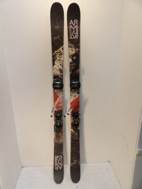 Mens Armada AR 8 w/ K13 Size 166cm Downhill Skis - Black/ Red / White