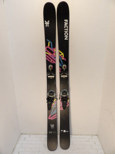 Youth Faction Prodigy Size 159cm Downhill Skis - Black