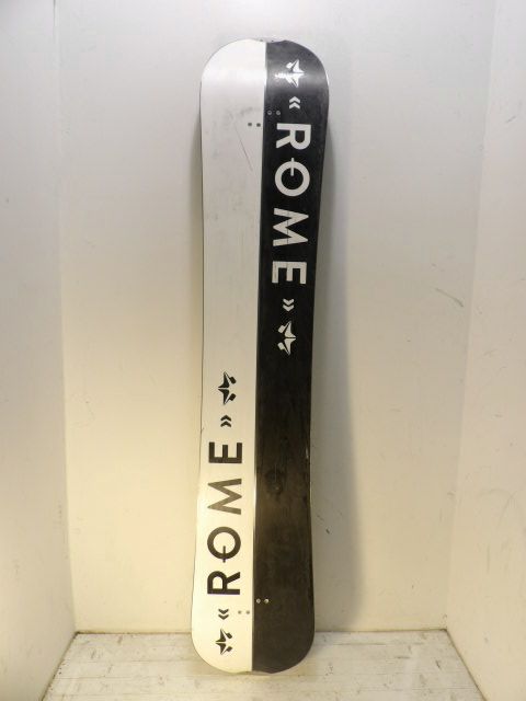 Rome Double Agent Size 158cm Split Board - Black/White