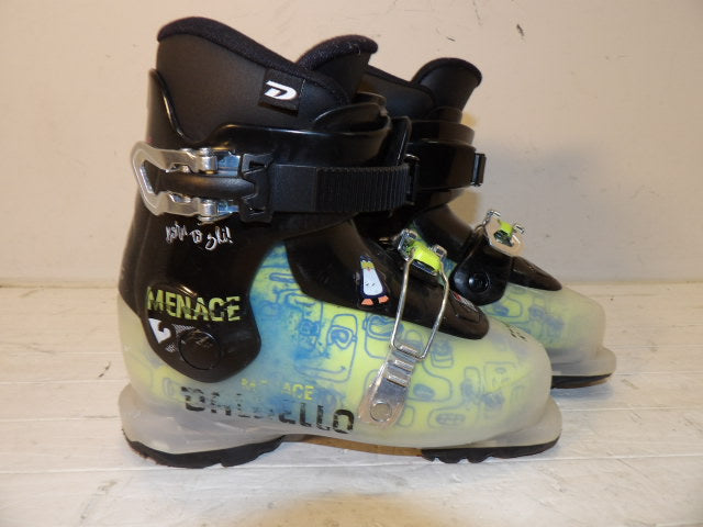 Youth Dalbello Size 20.5 Menace Kids Boots - Clear / Black