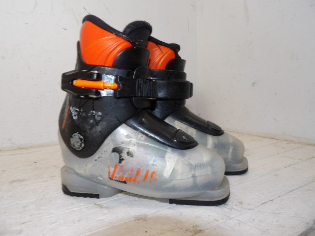 Youth Dalbello Size 17.5 Menace Kids Boots - Clear / Black