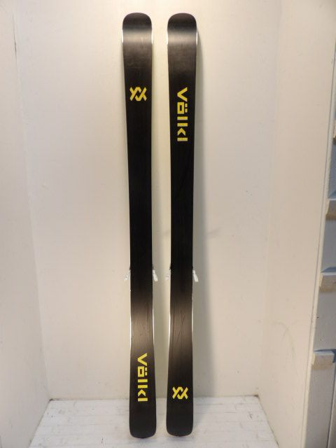 Mens Volkl Revolt 87 w/ Squire  Size 177cm Downhill Skis - Yellow