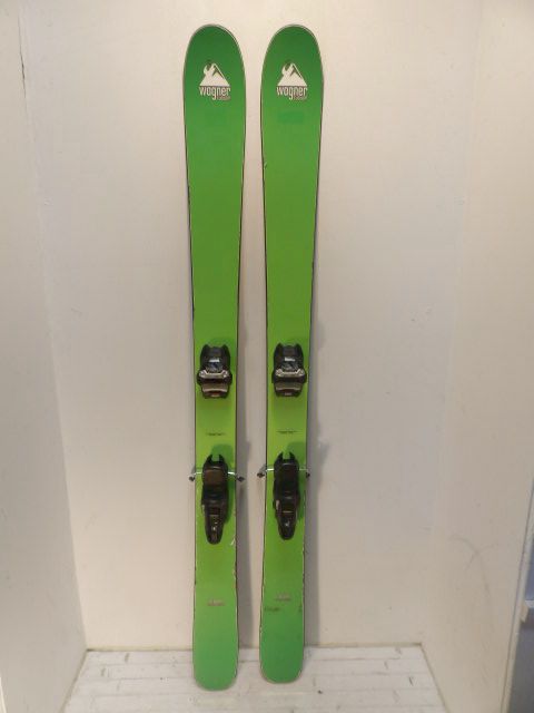 Mens Wagner Custom w/ Squire Size 170cm Downhill Skis - Green