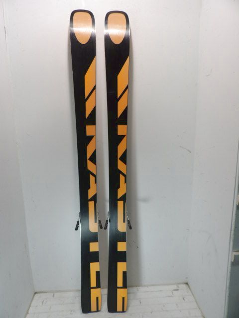 Mens Kastle FX 96 w/ Warden Size 172cm Downhill Skis - Orange / Grey