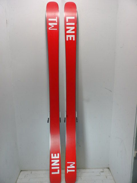 Men's Line Tom Wallisch Pro w/ Pivot Size 178cm Downhill Skis - Blue / Yellow
