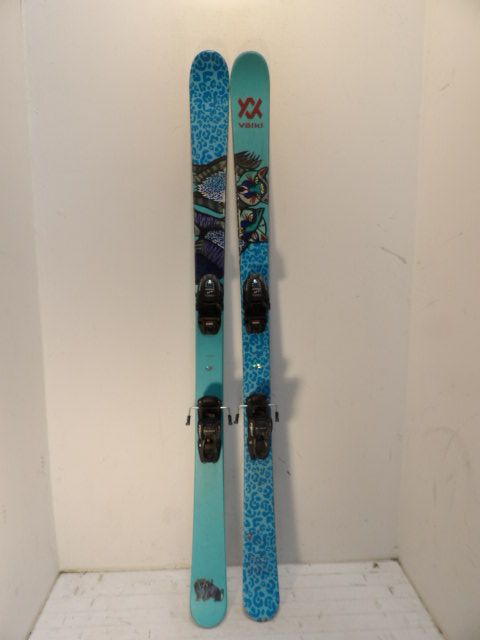 Youth Volkl Bash W Junior Kids Skis - Blue