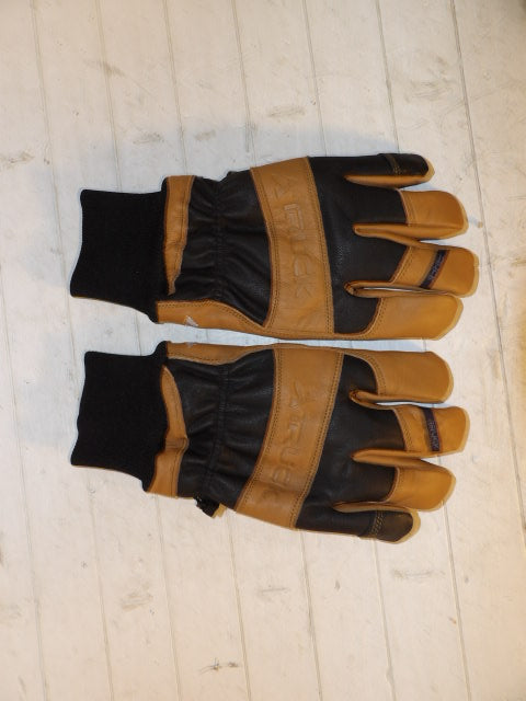 Men's Truck Gloves Size 9 Tan/Black Gloves