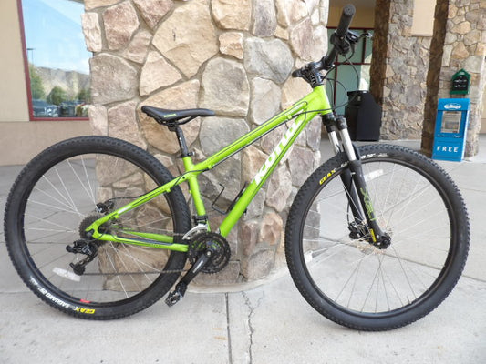 Kona Lava Dome Size Medium Mountain Bike - Green