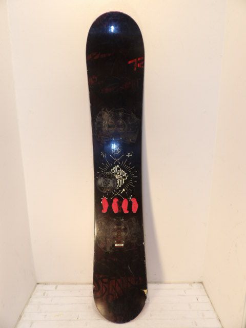 Mens Rossignol Circuit Size 155cm Snowboard - Black