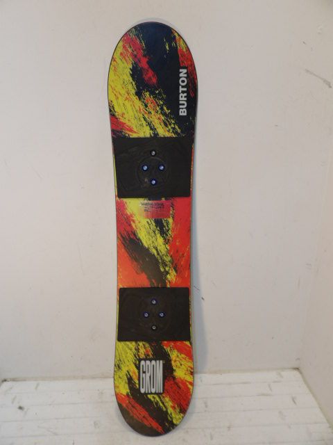 Youth Burton Grom Size 110cm Snowboard - Red / Yellow / Black