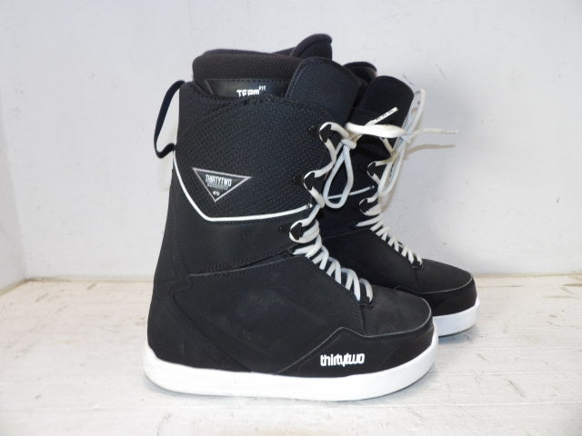 Men's 32 Lashed Size 9.5 Boots - Black