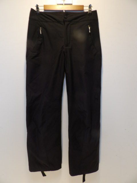 Women's Spyder Size 6 Black Pants - Black