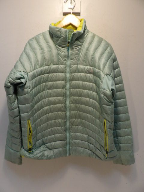 Women's North Face Summit Series Size XL Mint Puffy Jacket - Mint