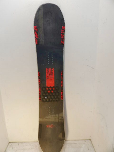 Men's Never Summer Ripsaw Size 157cm Snowboard - Black / Red
