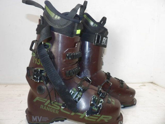 Unisex Fischer Ranger Size 25.5 AT Boots - Maroon