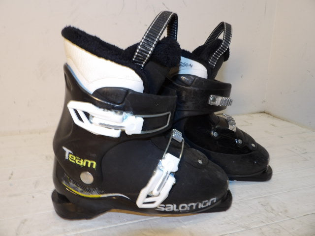 Youth Salomon Size 21.5 Team Kids Boots - Black